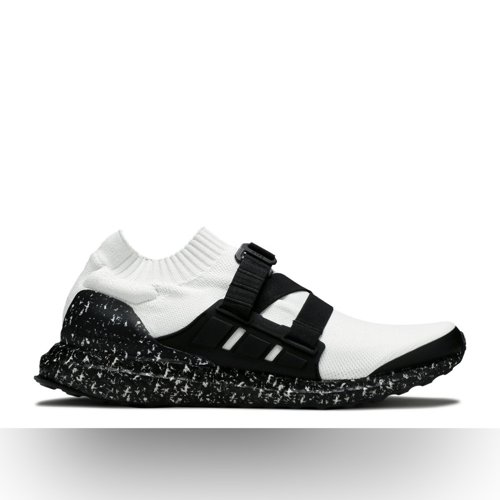 Adidas Hyke White and Black Knit Sneakers HYKE X ULTRABOOST AOH-001 'WHITE